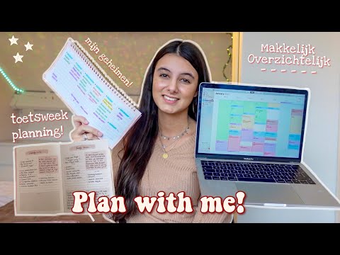 HOE MAAK JE EEN PLANNING? 📆 *zo word jij een pro in plannen* // plan with me!