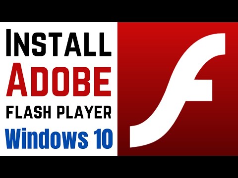 How to Install Adobe Flash Player on Windows 10 | Latest Version Easy & Quick