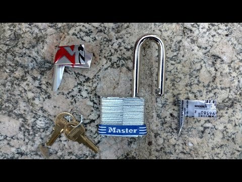 How To Open A Padlock Without A Key