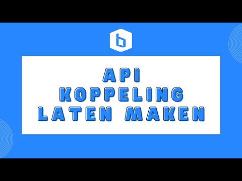 API koppeling laten maken