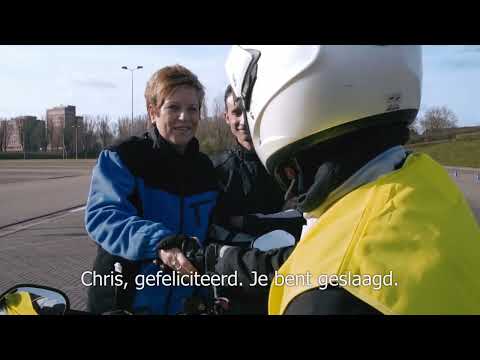 Zo gaat het bij het praktijkexamen motor van het CBR