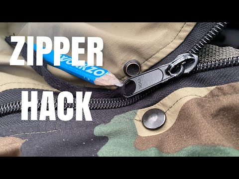 how to make a zipper run smooth #shorts