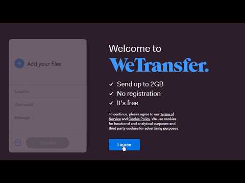 How to use WeTransfer file transfer service