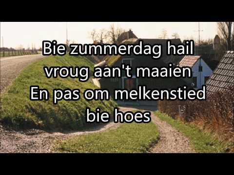 't Het nog nooit zo donker west   Ede Staal; Lyrics