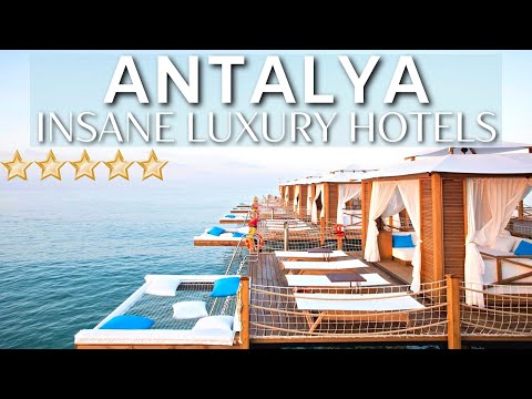 TOP 10 INSANE Luxury 5 Star Resorts And Hotels In ANTALYA , TURKEY | PART 1