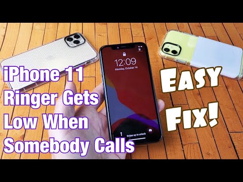 iPhone 11 / 11 Pro: Ringer Sound Volume Gets Low on Incoming Calls? Easy Fix!!!