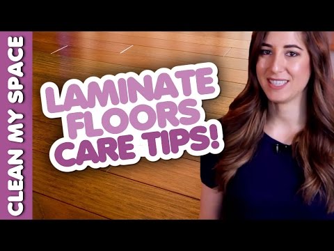 Laminate Floor Cleaning & Care Tips! (Clean My Space)