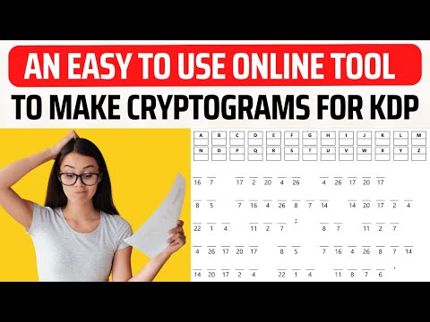 Make Cryptograms For KDP With This Easy To Use Online Tool