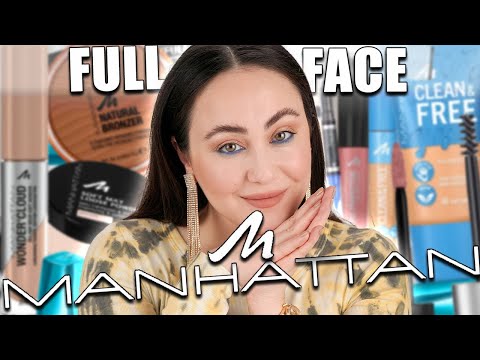 Full Face Using Only Manhattan Makeup 😶 Drogerie Make up Reihe