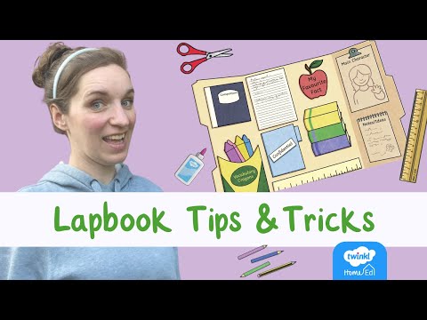 How to make a Lapbook - A Lapbook Tutorial for Home Educators