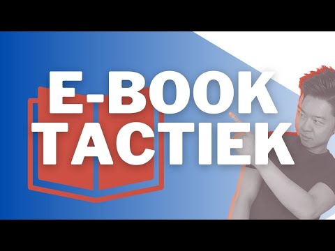 PAS DEZE E-BOOK TACTIEK TOE BIJ ELK PRODUCT! VERKOPEN OP BOL.COM