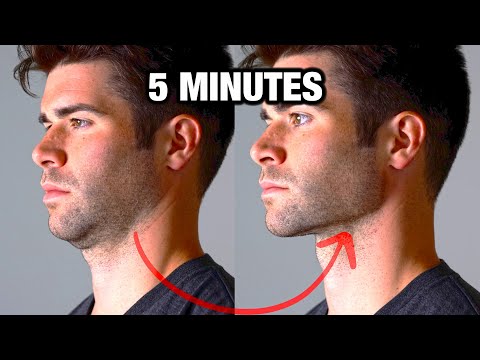 How to Get A More Defined Jawline - In Only 5 Minutes!