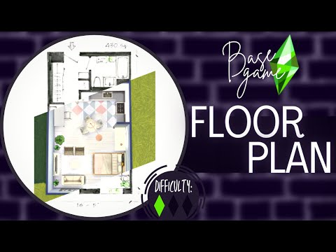 How to Build FROM A REAL LIFE FLOOR PLAN Like a Nerd - Base Game In-Depth Sims 4 Building Tutorial