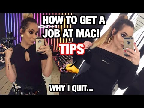 HOW TO GET A JOB AT MAC |  INSIDER TIPS | WHY I QUIT....... | MakeupByMarissaa