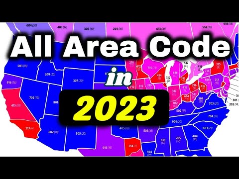 All Area Code List | Area codes in USA #Areacode