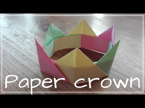 HOW TO: MAKE A PAPER CROWN | JE EIGEN KROON VOOR KONINGSDAG!