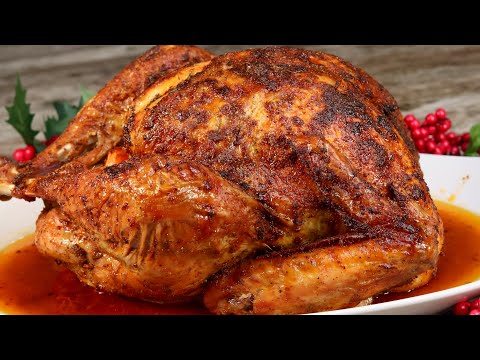 Easy Baked Turkey Recipe | How To Bake a Whole Turkey For Thanksgiving