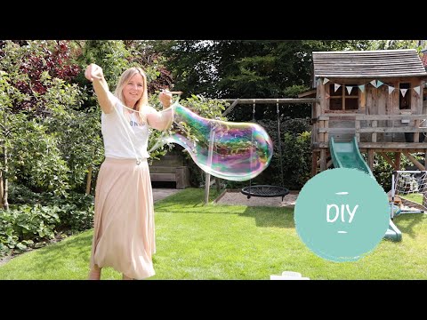 Bellenblaas maken - Hét perfecte recept voor XXL bellen & DIY bellenblaas stokjes