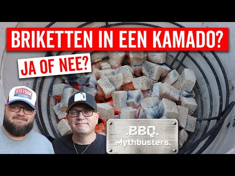 BRIKETTEN IN EEN KAMADO? Ja of nee? BBQ Mythbusters Afl. 1