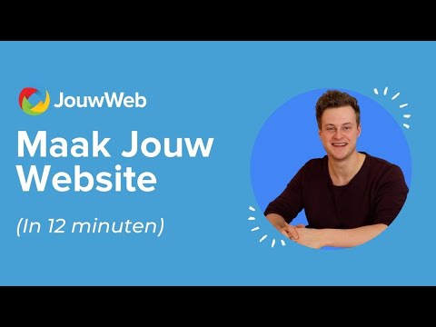 Volledige website maken in 12 minuten