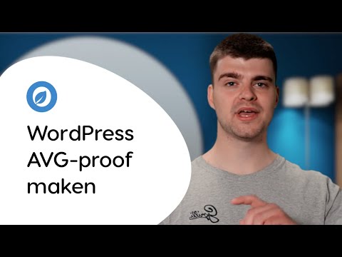 WordPress website AVG-proof maken