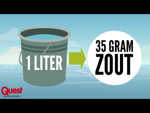 Kun je van zeewater drinkwater maken?