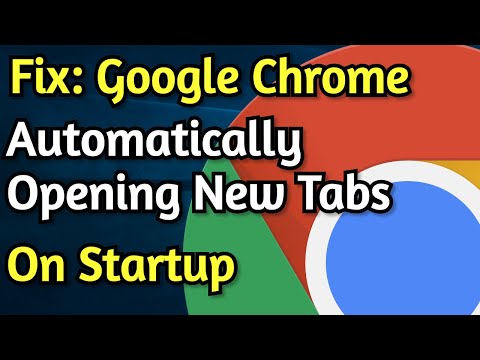 How To Fix Google Chrome Opening Unwanted Sites on New Tab Automatically