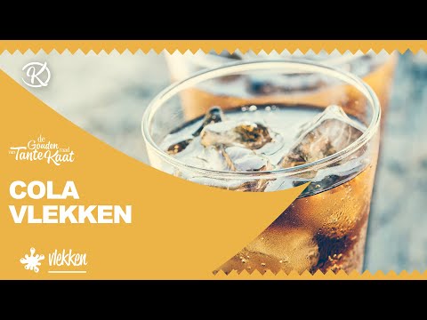 Cola op kleding - De Gouden Raad van Tante Kaat