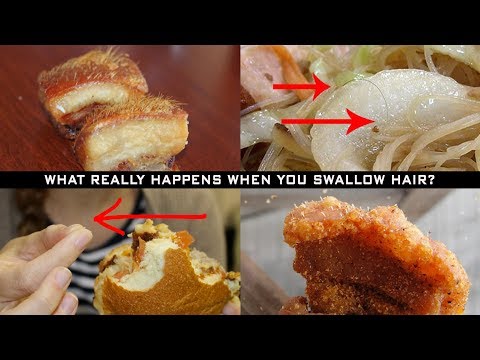 What Really Happens When You Swallow Hair?