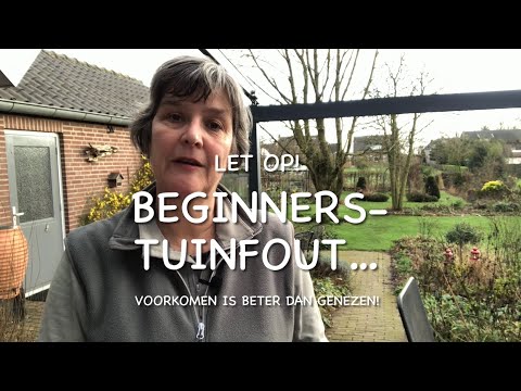 Tuinontwerp: Help! Beginnerstuinfout!