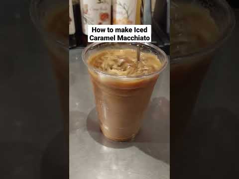 How to make Iced Caramel Macchiato