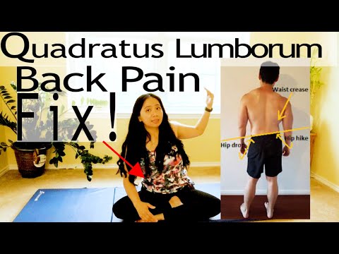 Low Back Pain in One Side? Quadratus Lumborum Pain and Tightness Program Fix!