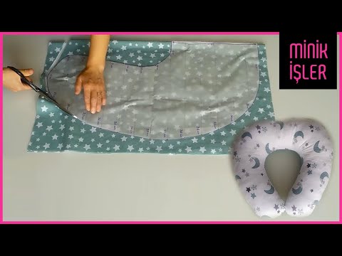 Breastfeeding Pillow Cutting and Sewing | Minik İşler