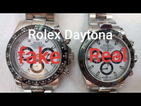 Rolex Daytona Real and fake