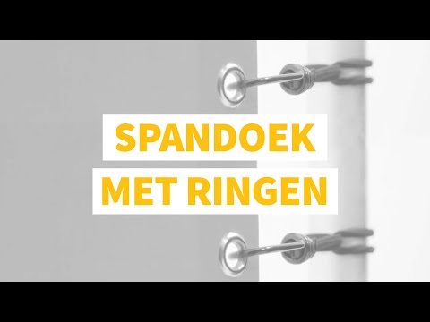 Spandoek met ringen - Drukbedrijf