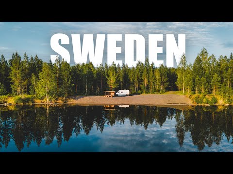 YOU WON’T BELIEVE THE PARK UPS IN SWEDEN! Living OFF GRID in a VAN in the Swedish wilderness.