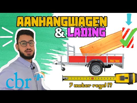 Aanhangwagen en Lading -CBR Auto Theorie examen 2020!