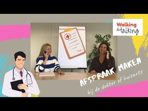 Afspraak maken bij de dokter of huisarts - Leer beter Nederlands spreken - NT2