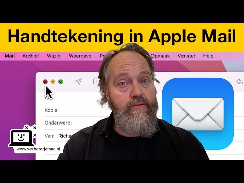 Apple Mail handtekening maken