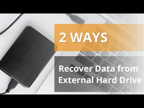 【Tutorial】2 Ways to Recover Deleted Files from External Hard Drive | The Official Method