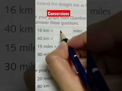 Convert km to miles and miles to km #math #youtube #tutor #shorts #mathtrick #learning