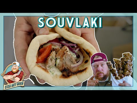 OP Z'N GRIEKS! SOUVLAKI : DE SPIES UIT GRIEKENLAND | EtenmetNick | How to