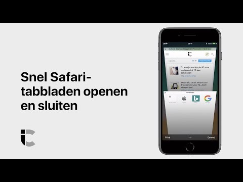 Safari tabbladen snel sluiten en openen [iOS]