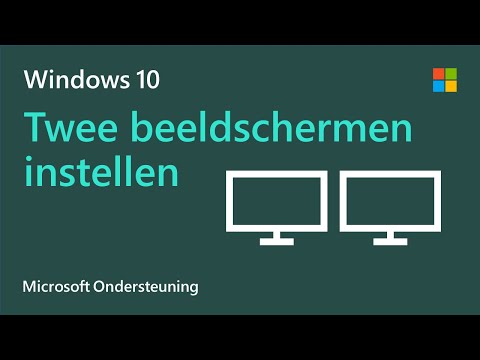 Meerdere beeldschermen instellen in Windows 10 | Microsoft