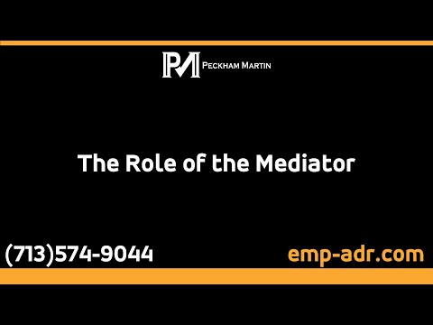 The Role of Mediator